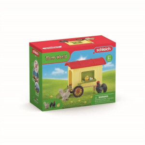 schleich® FARM WORLD Mobilt hönshus 42572