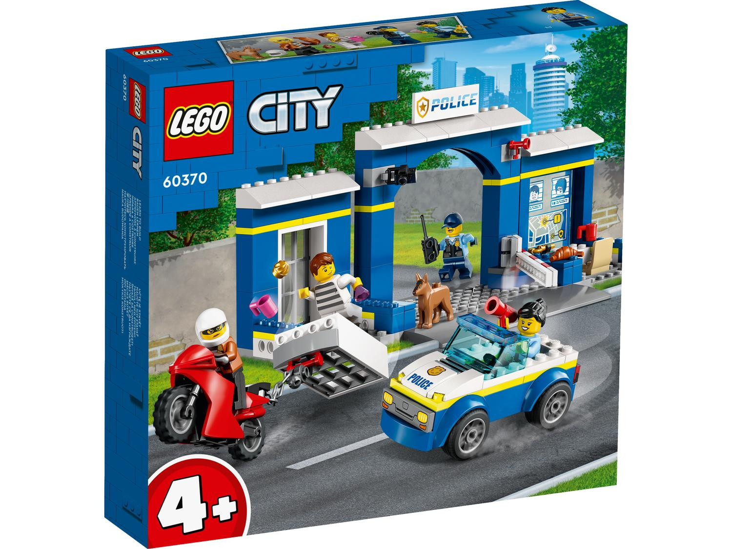 LEGO City Jakt vid polisstationen 60370