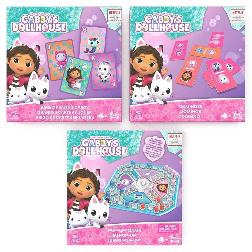 Gabbys DollHouse Spel 3-pack