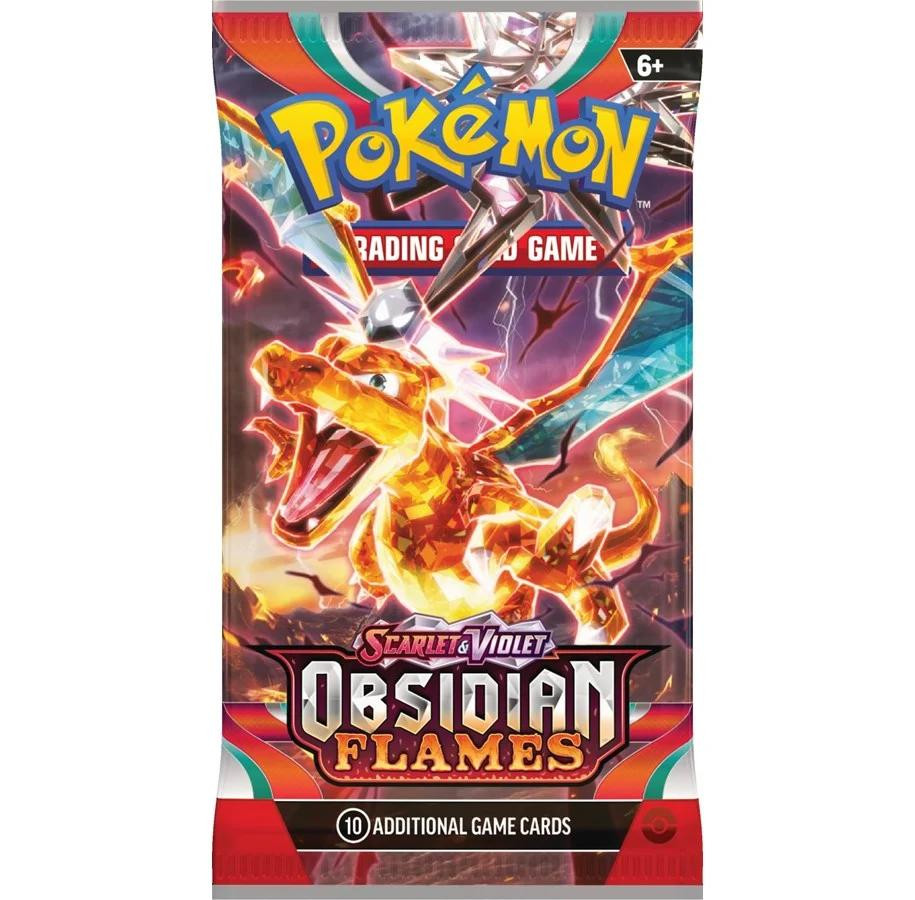 Pokemon Obsidian Flames Booster | Pokemon Boosters | Bra Leksaker