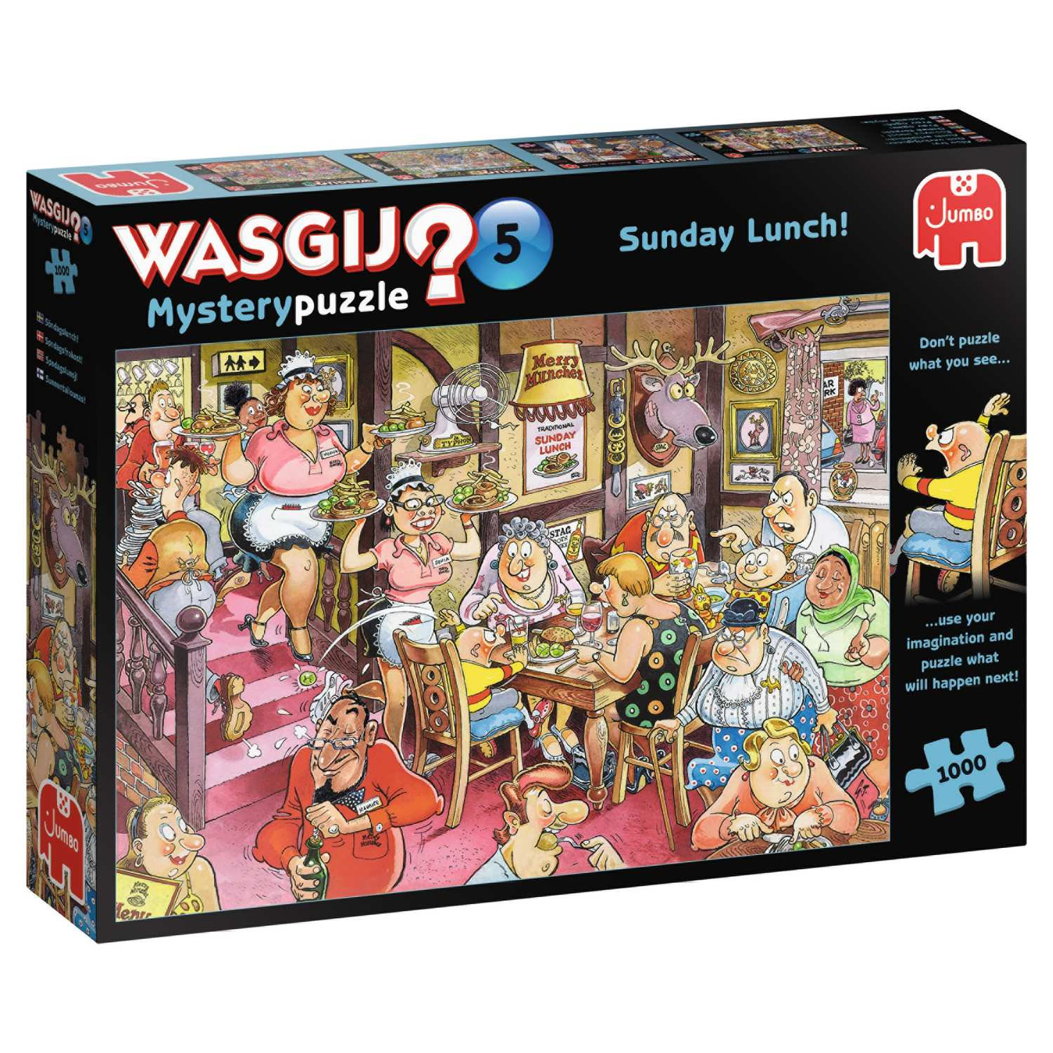 Wasgij Mystery 5 Sunday Lunch! Pussel 1000 bitar