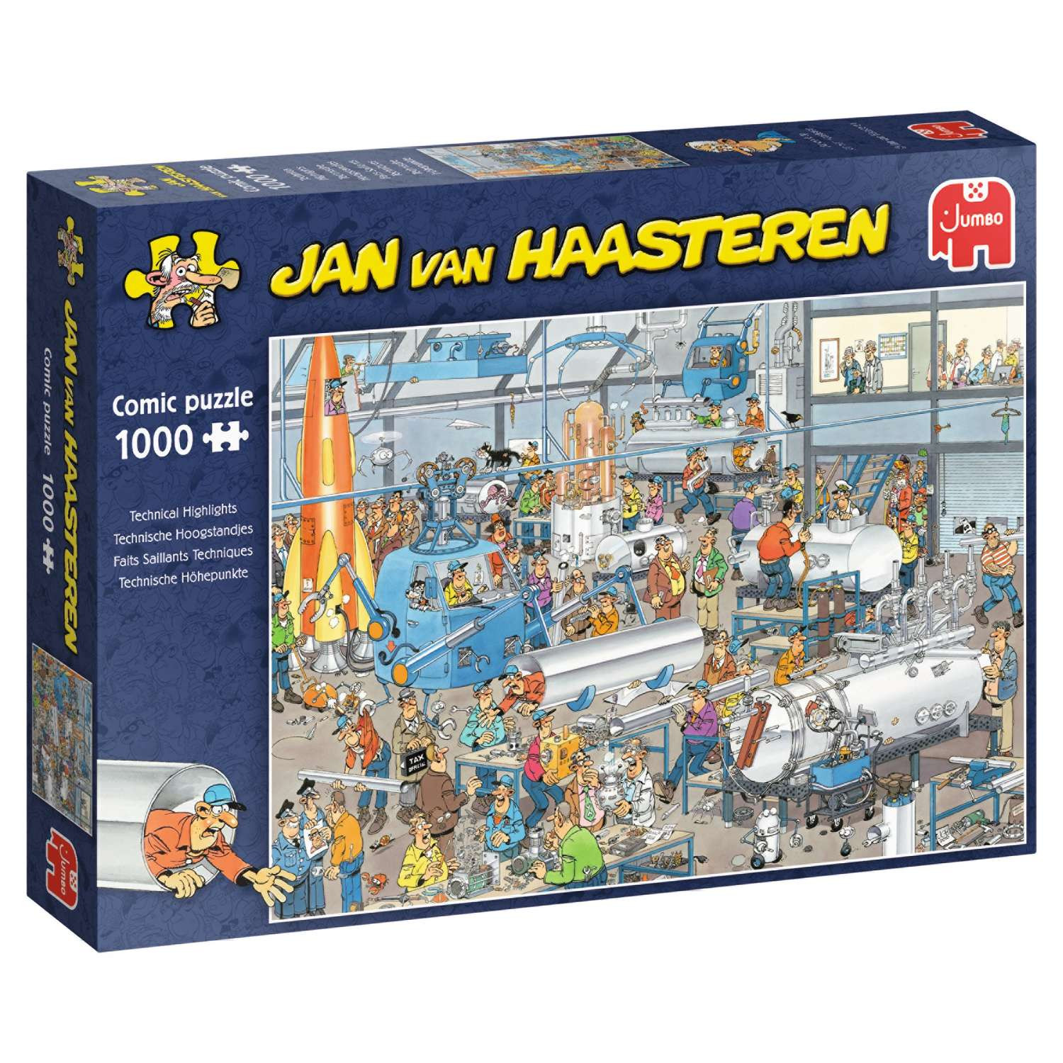 Jan Van Haasteren Technical Highlights Pussel 1000 bitar