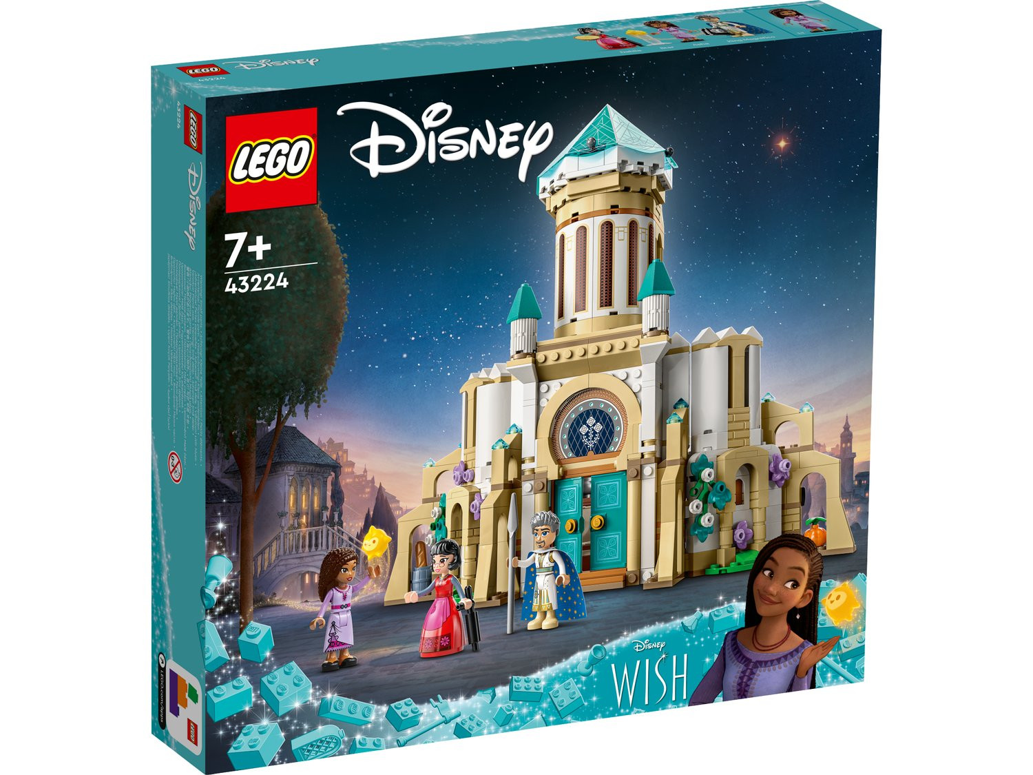 LEGO Disney Wish Kung Magnificos slott 43224 | Disney™ | Bra Leksaker