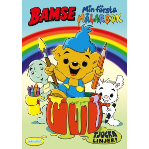 Målarbok för de yngsta Bamse