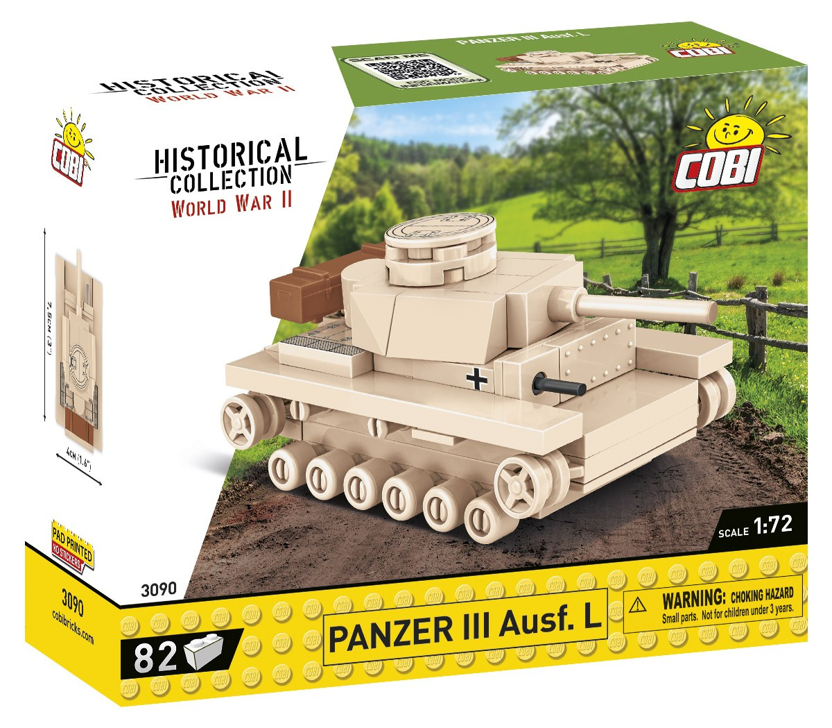 Cobi Panzer III AUSF.L 1:72 3090