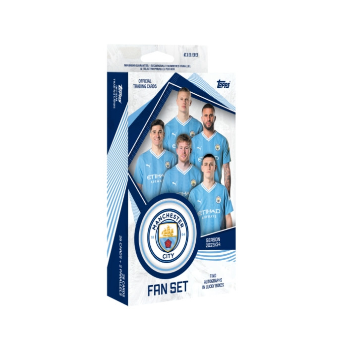 Topps Manchester City Fan Set Samlarbilder