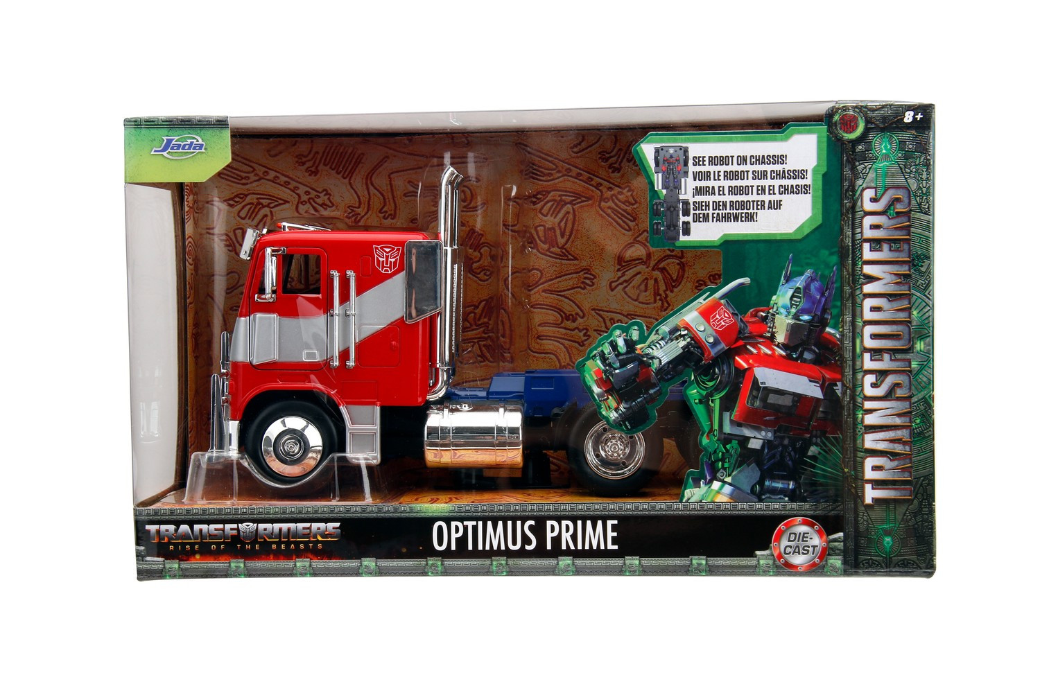 Transformers Optimus Prime Metall 1:24