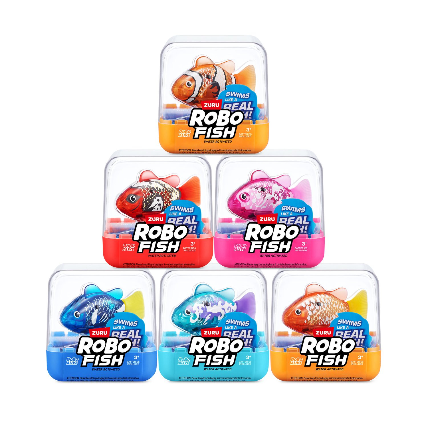 RoboAlive Robo Fish 1-pack : Färg - Rosa