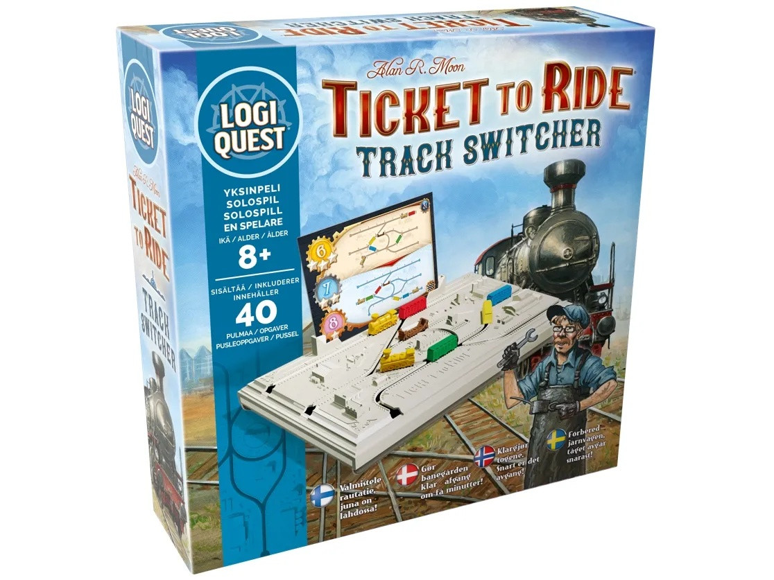 Ticket To Ride Track Switcher  SE/FI/DK/NO