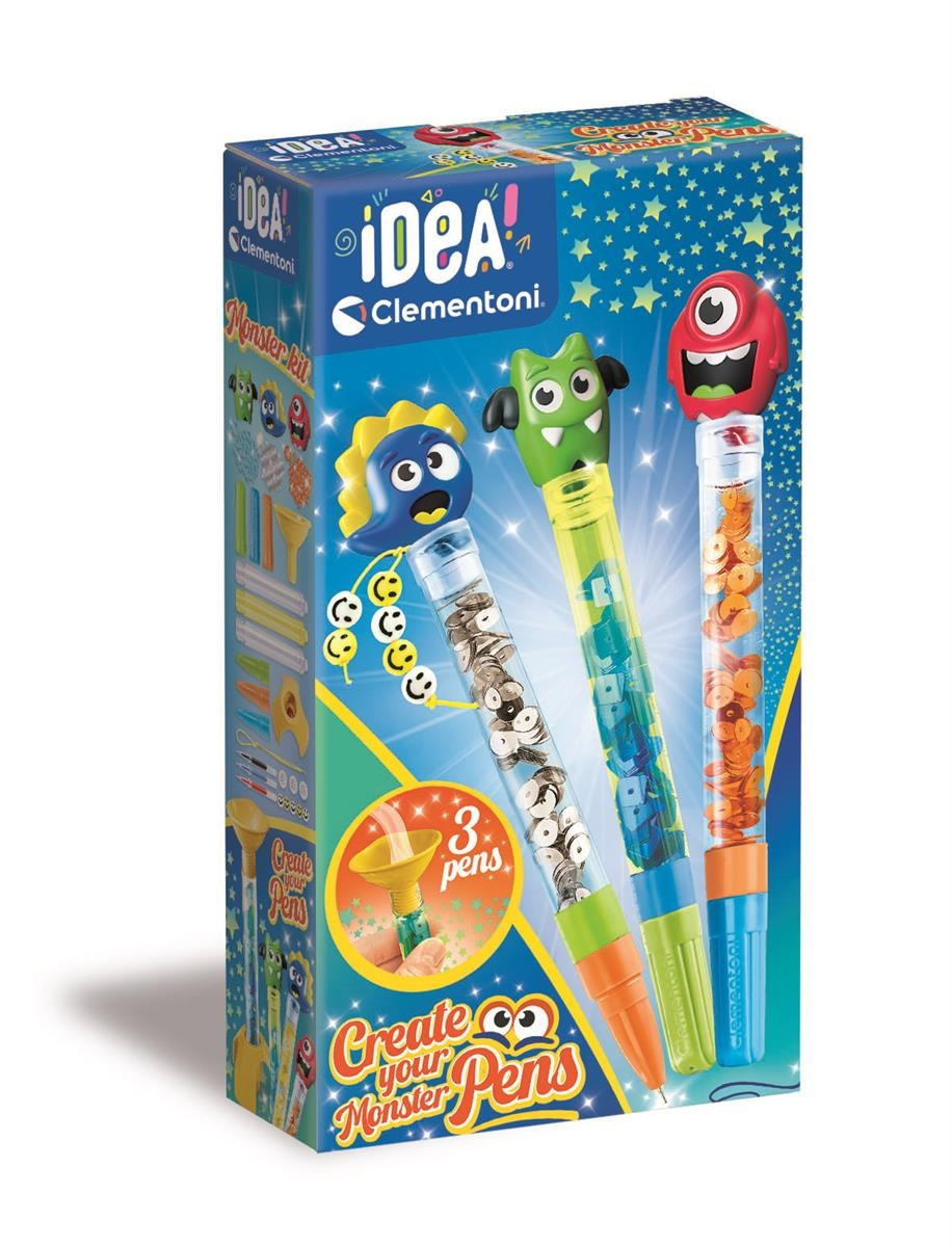 Create Your Pens Monster 3-pack