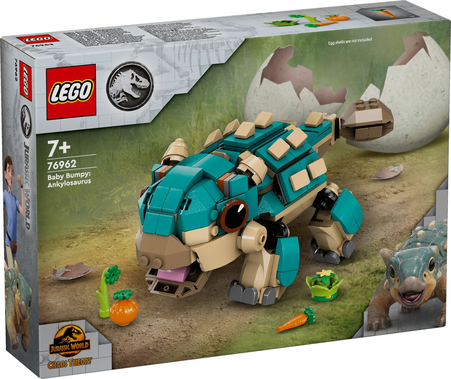 LEGO Jurassic World Baby Bumpy: ankylosaurus 76962 | Jurassic World™ | Bra Leksaker