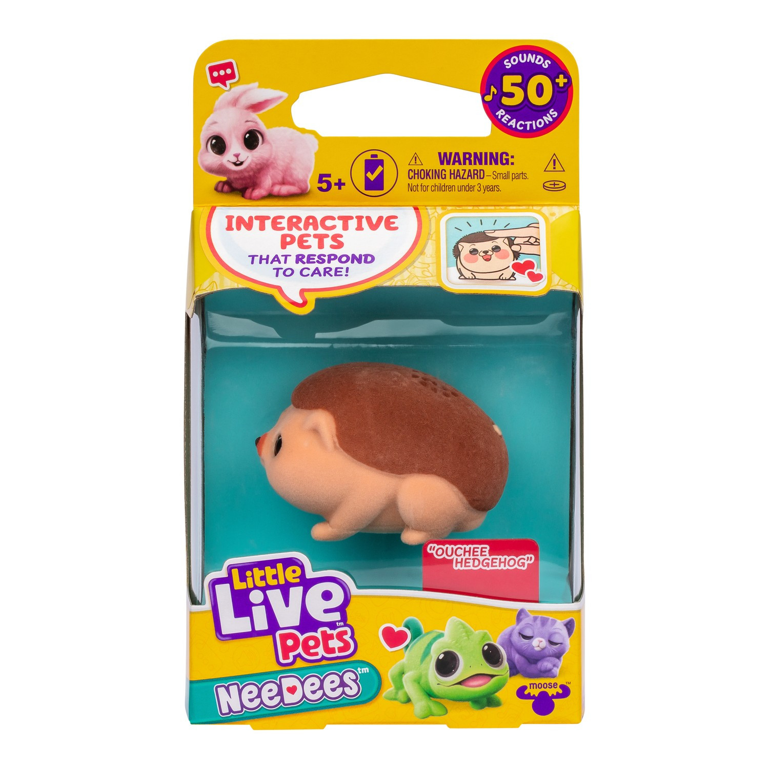 Little Live Pets NeeDees Ouchee Hedgehog