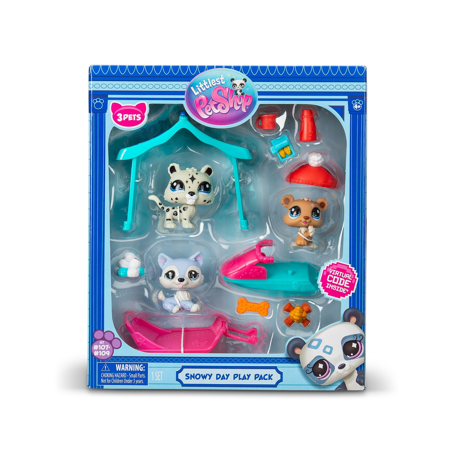 Littlest Pet Shop Snowy Day Play Pack