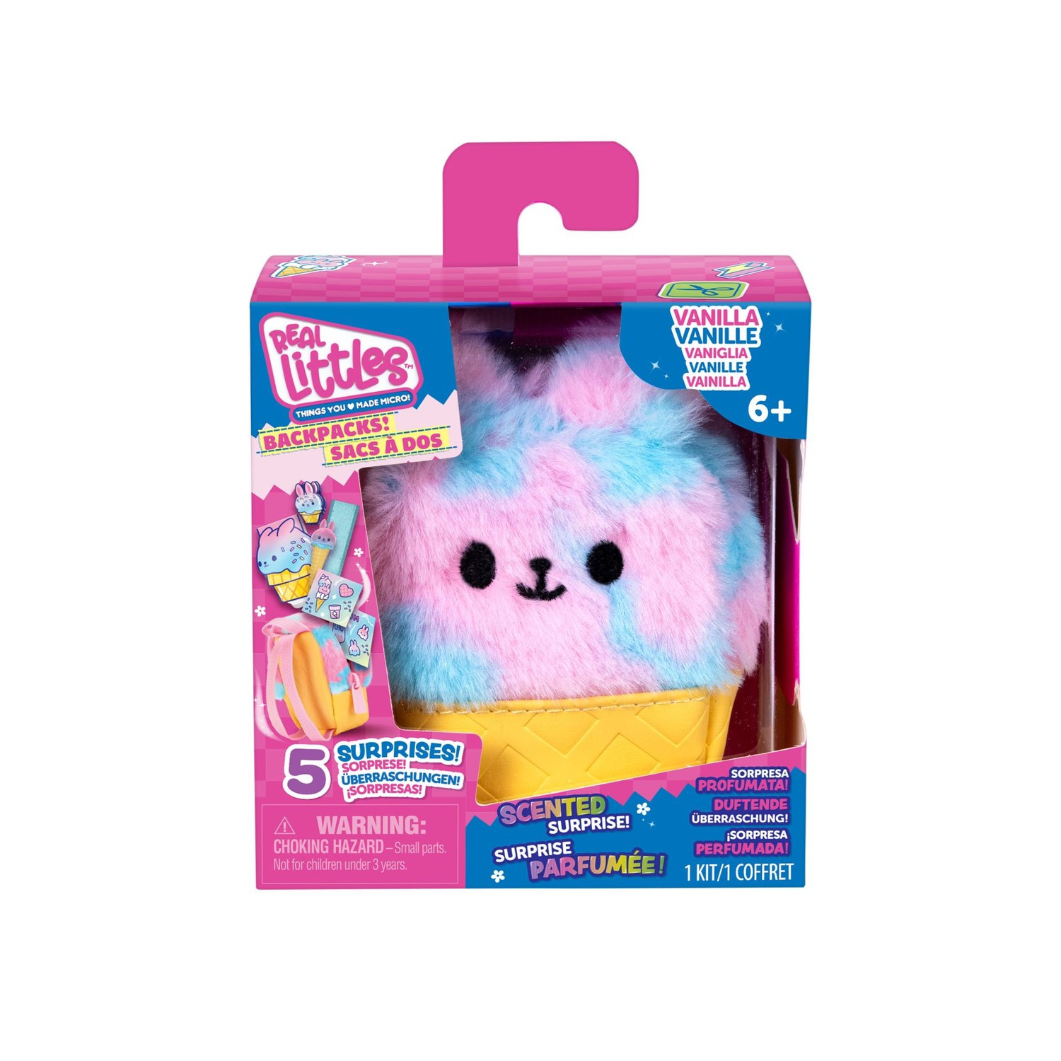 Real Littles Backpacks Scented Surprise Bunilla Ice Cream!