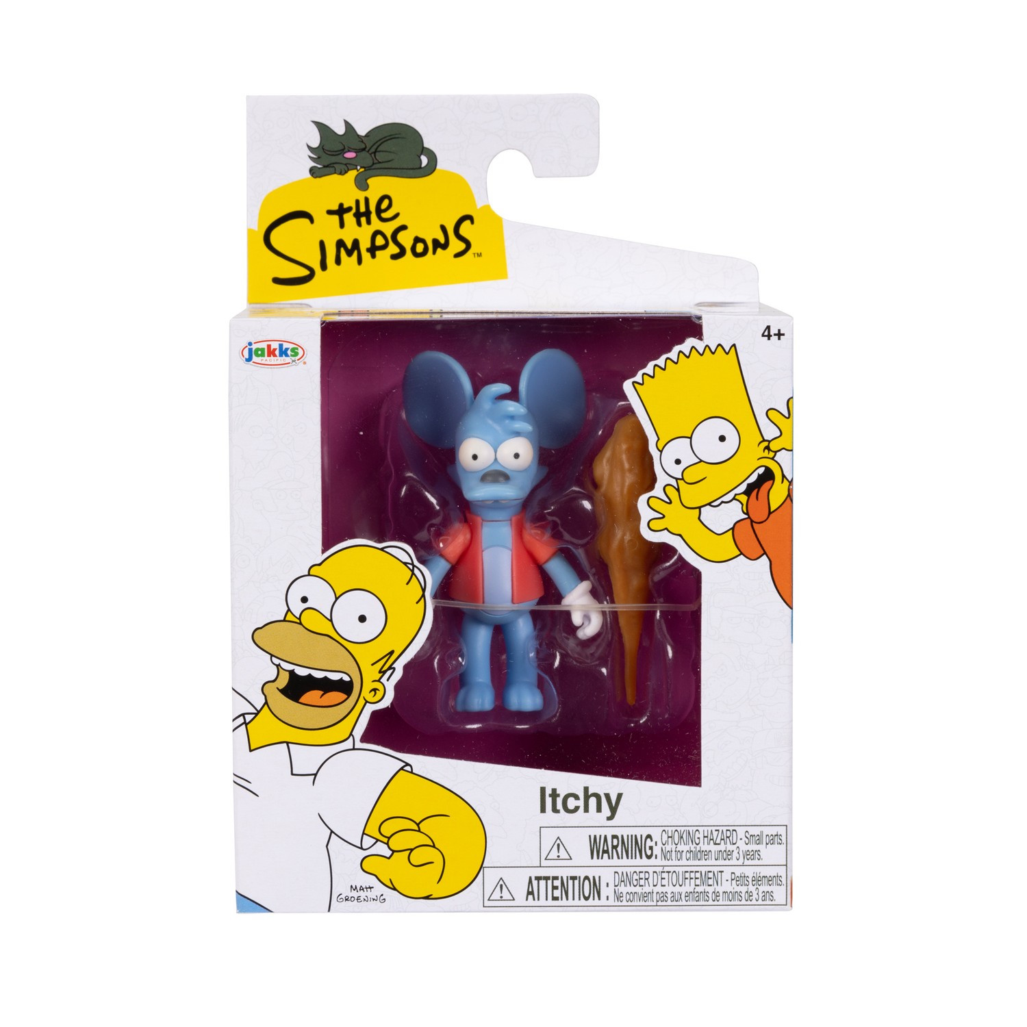 The Simpsons Figur 6cm w2 Itchy