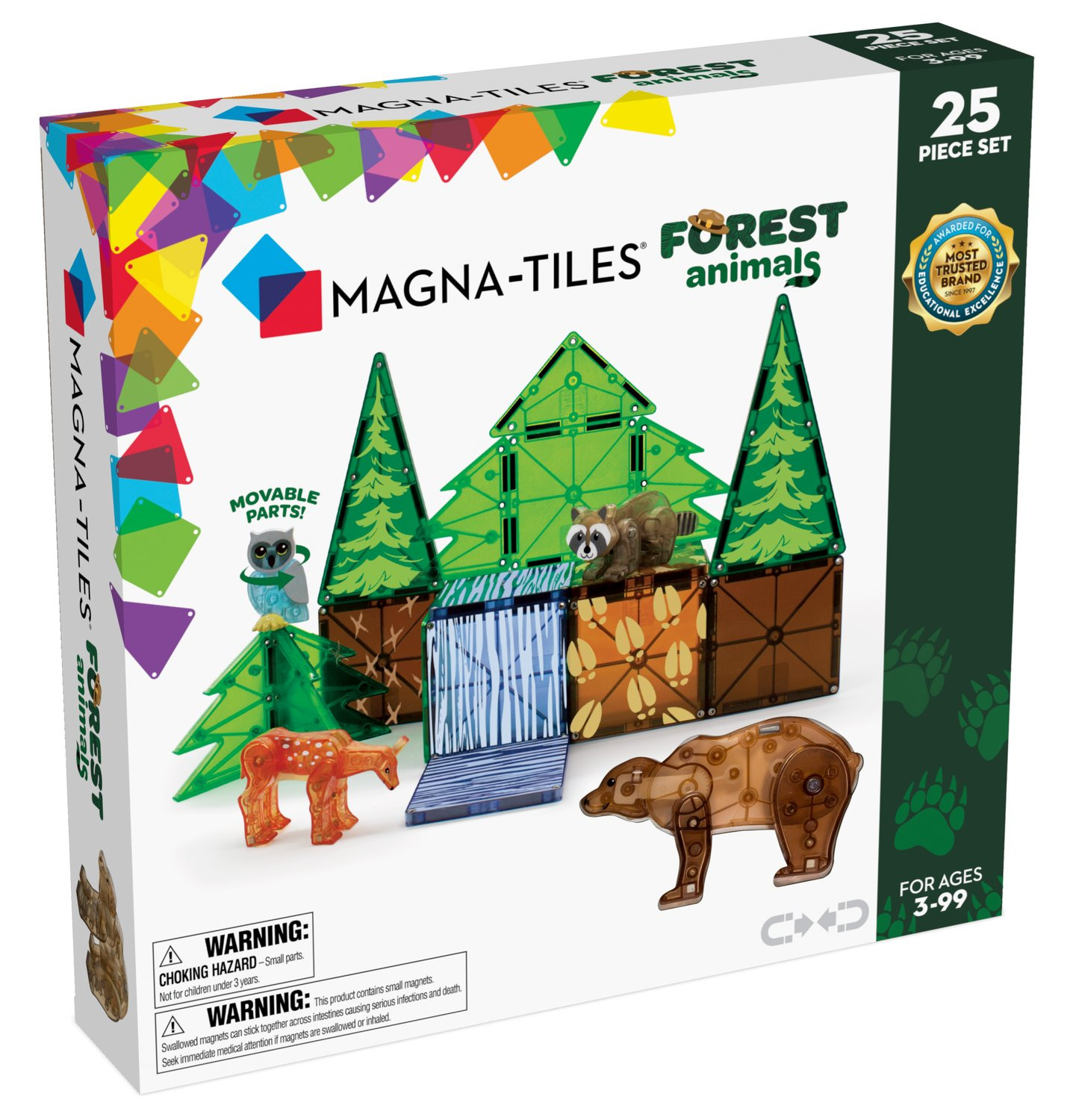 Magna-Tiles Forest Animals 25 delar