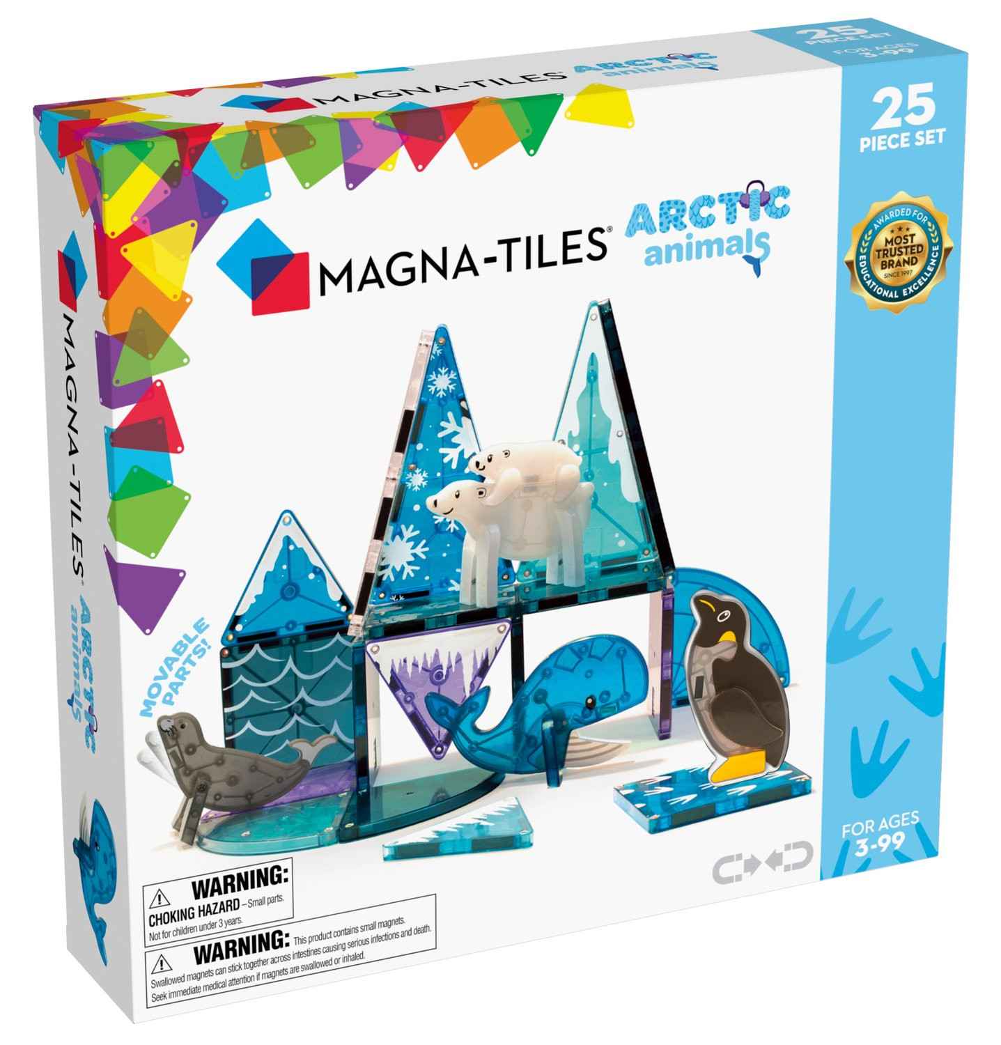 Läs mer om Magna-Tiles Arctic Animals 25 delar