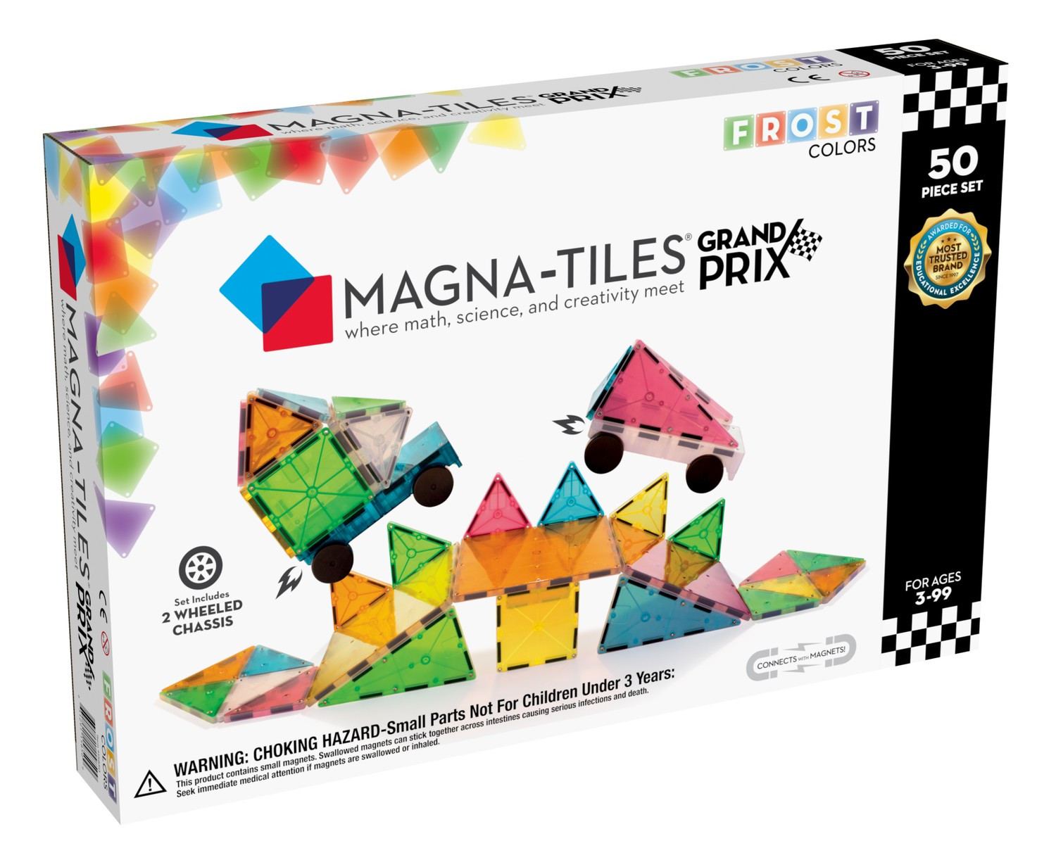 Magna-Tiles Grand Prix 50 delar