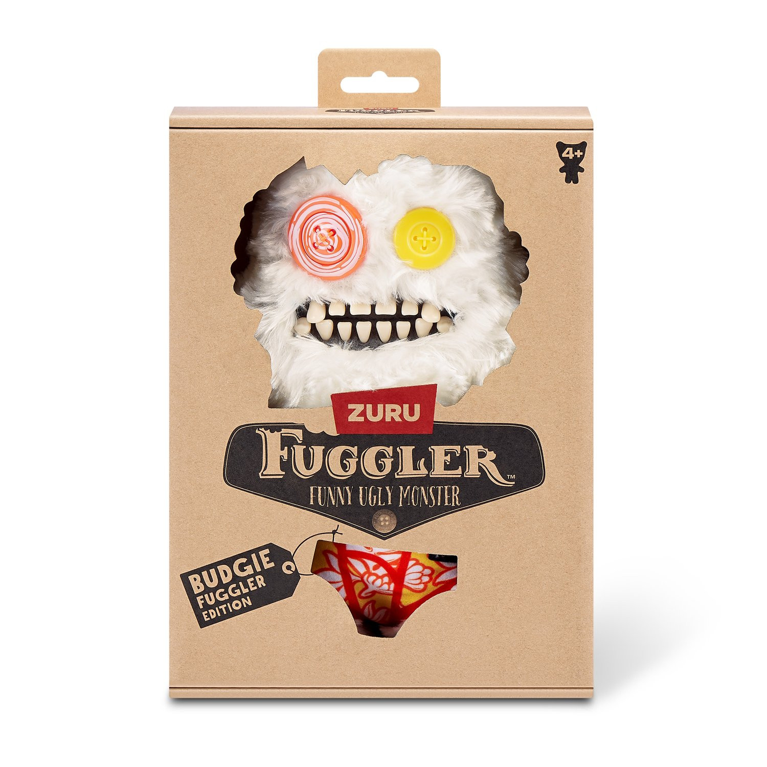 Fuggler Budgie Fuggler Sasquoosh White