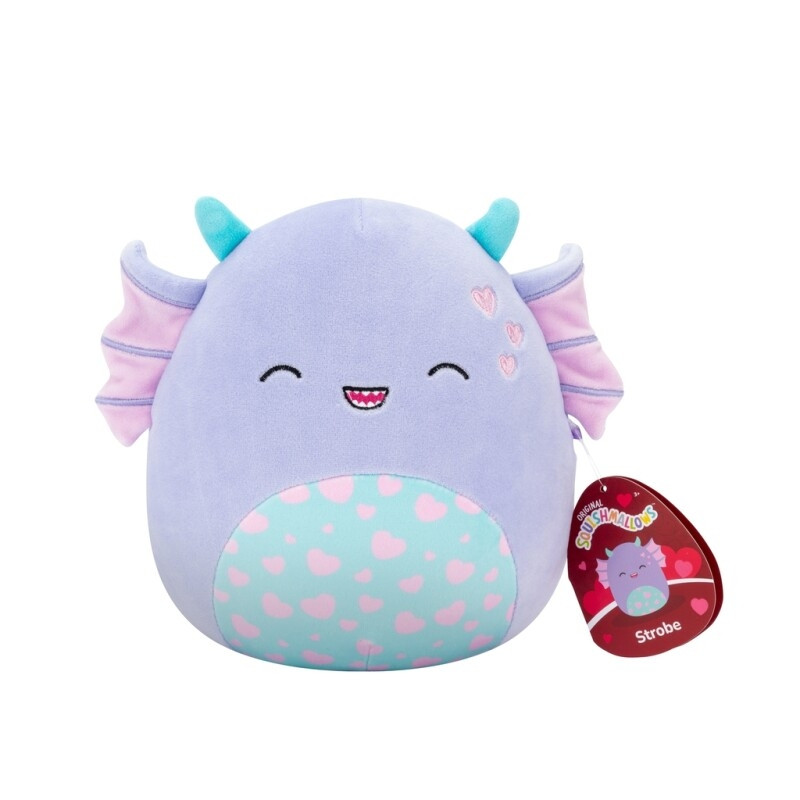 Squishmallows 19cm Heart Strobe Swamp Monster