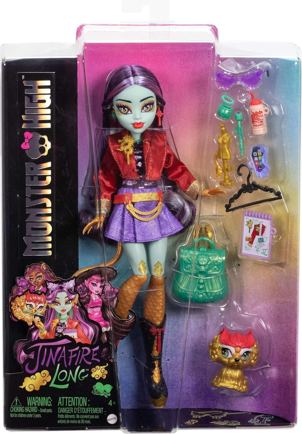 Monster High Docka Jinafire Long