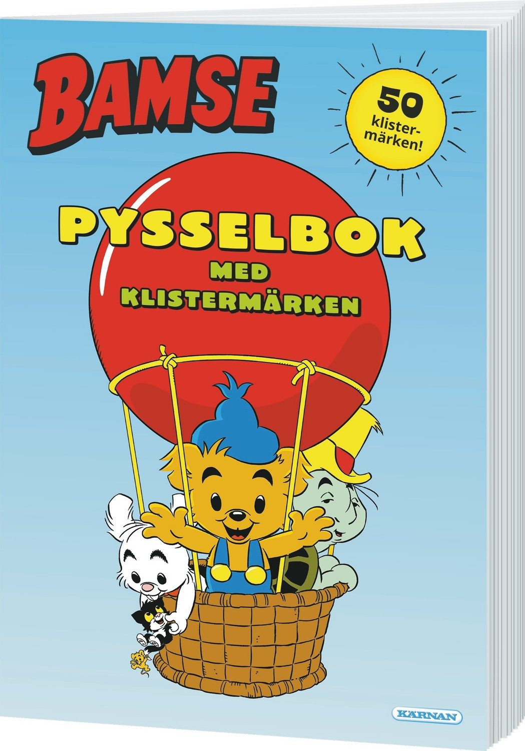 Bamse Pysselbok med klistermärken