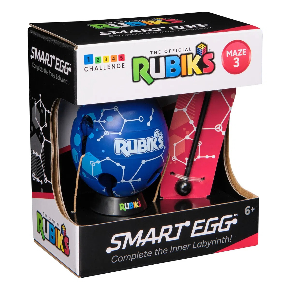 Rubiks Smart Egg Maze 3 Blå | Kuber & Klurigheter | Bra Leksaker