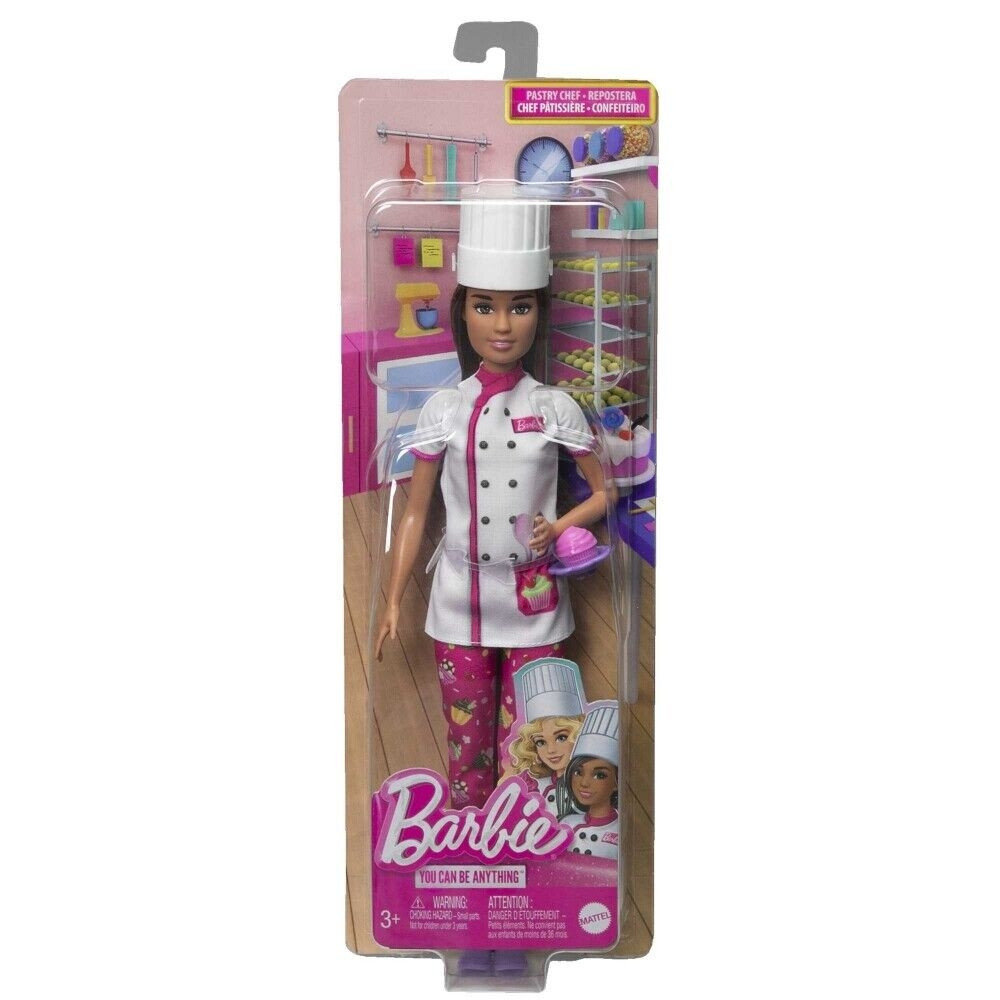 Barbie Career Docka Konditor HKT67 | Modedockor | Bra Leksaker