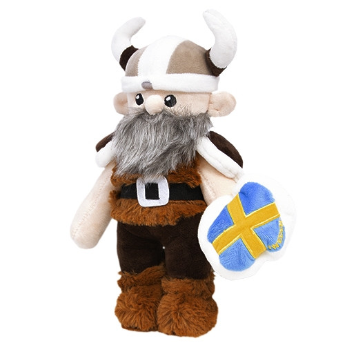 Nordic Teddy Viking Sweden 25cm | Övriga gosedjur | Bra Leksaker