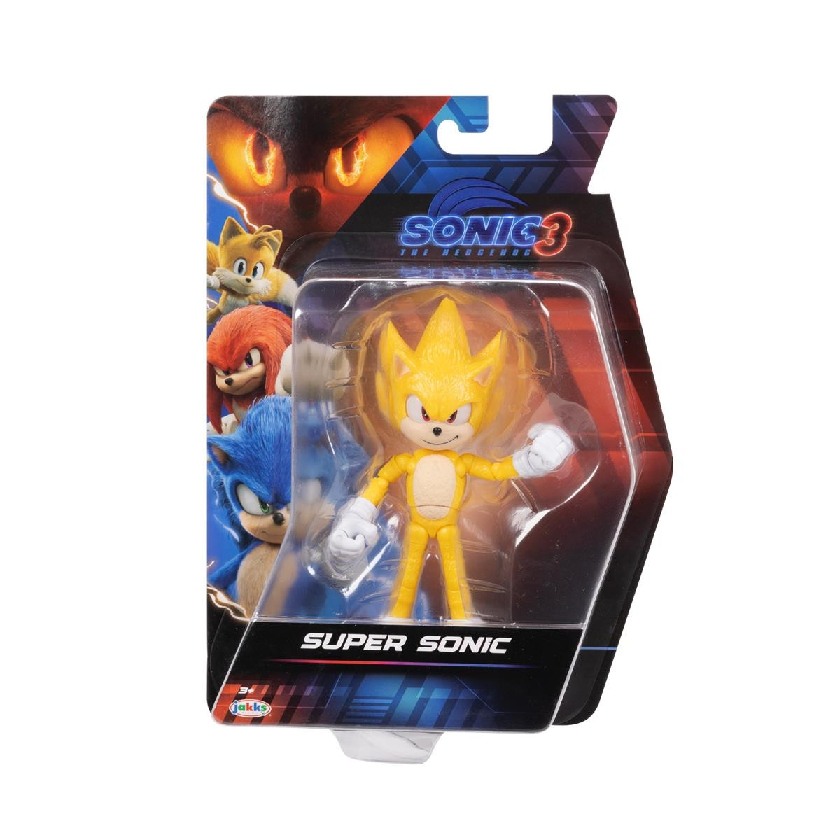 Sonic the Hedgehog Figur 10cm W2 Super Sonic | Film & Seriekaraktärer | Bra Leksaker