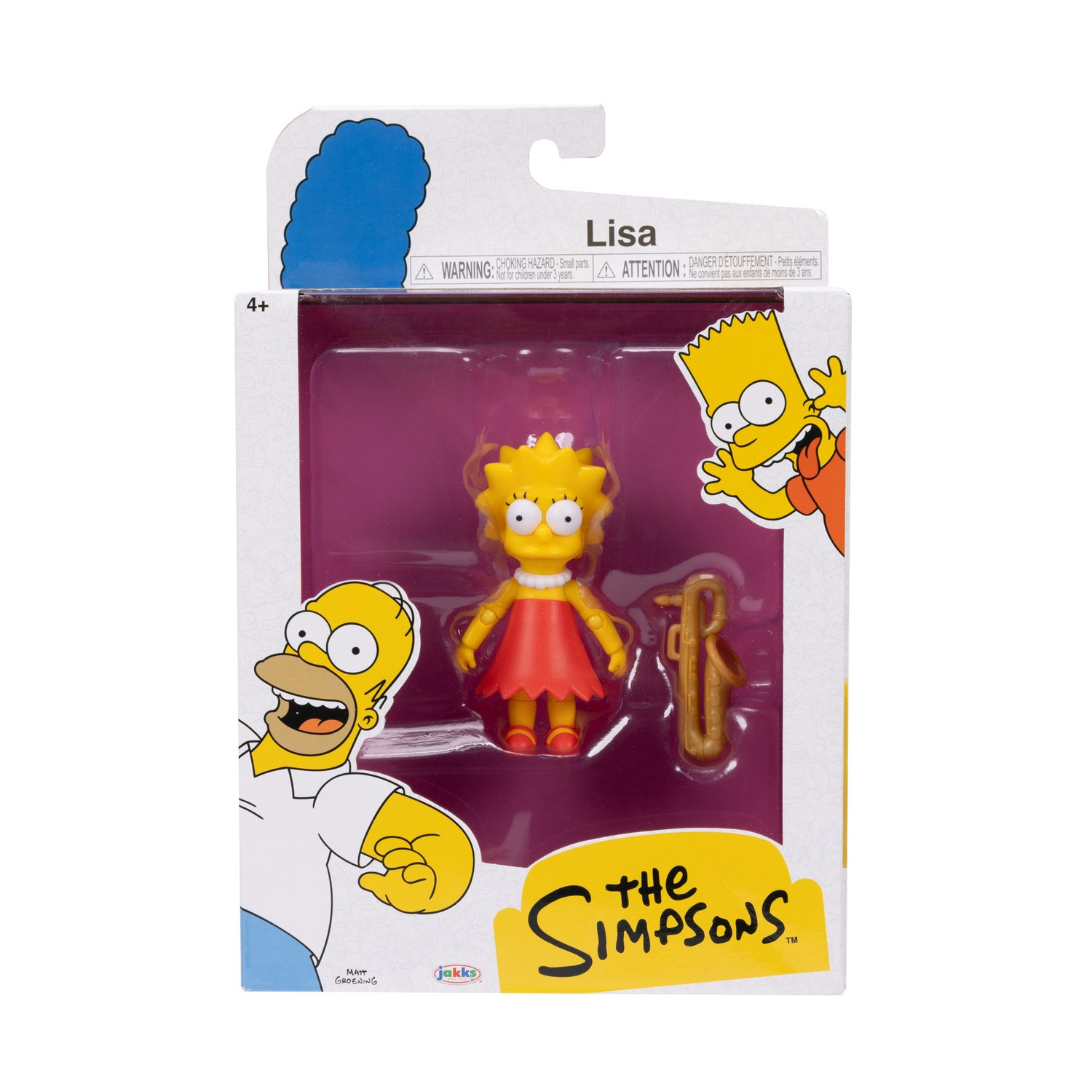 The Simpsons Figur 13cm Lisa | Film & Seriekaraktärer | Bra Leksaker