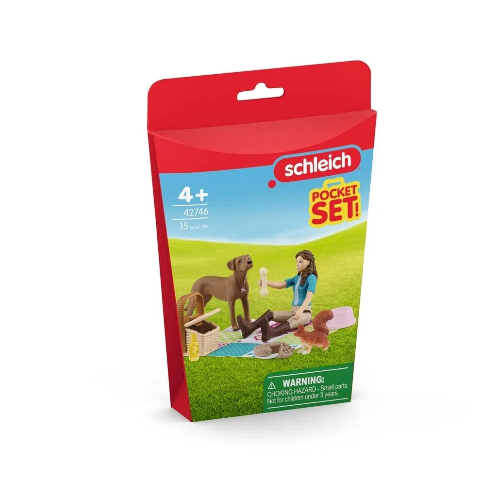 schleich Pocket Set Picknick med Lisa 42746