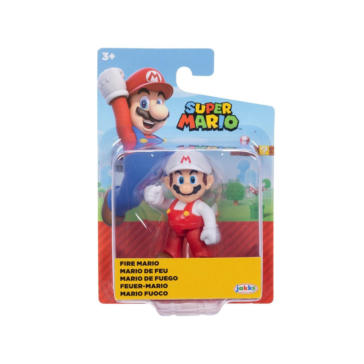 Super Mario Figur 5 cm Fire Standing Mario