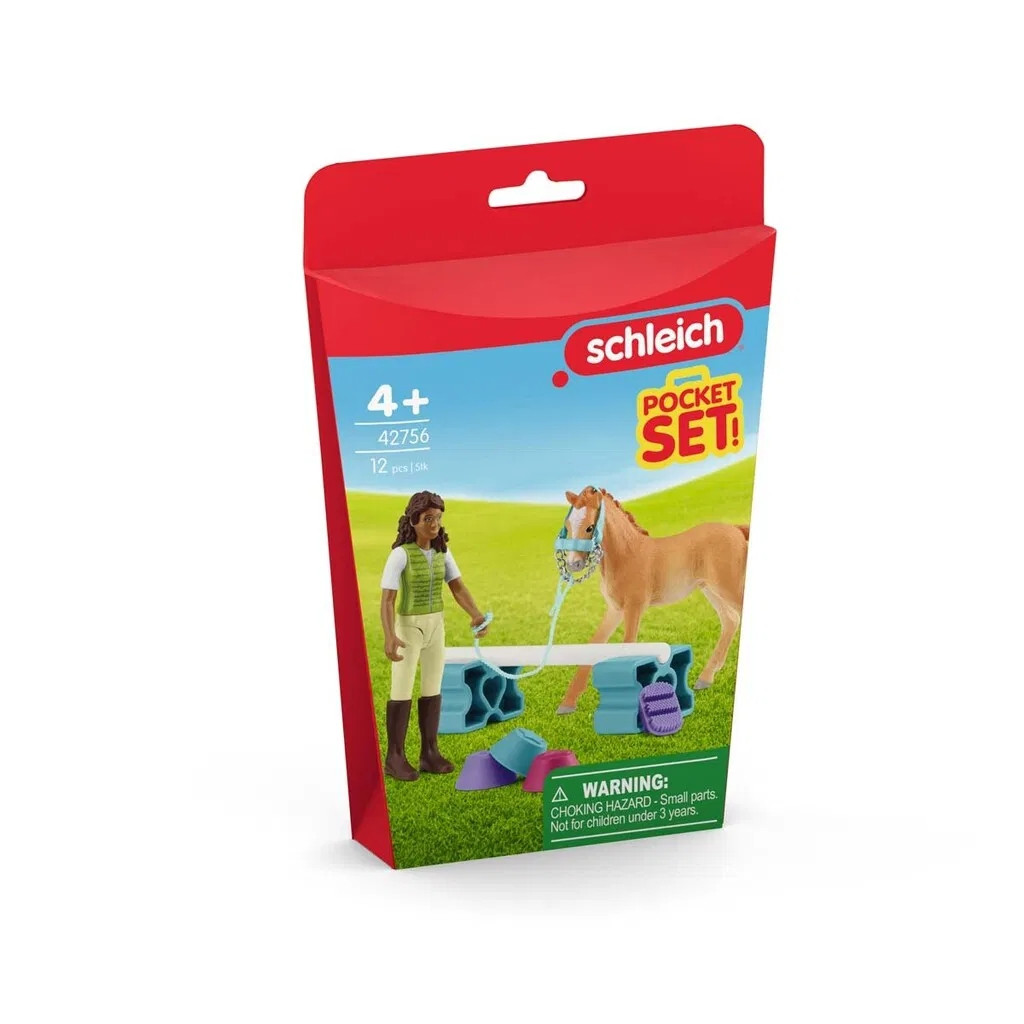 schleich Pocket Set Träning för föl 42756