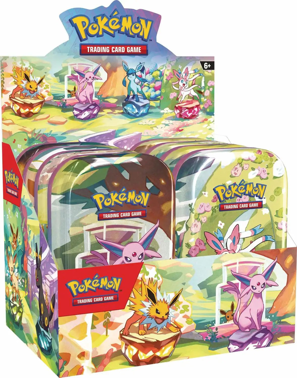 Pokemon Prismatic Evolutions Mini Tin 8-pack