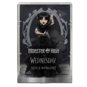 Monster High x Wednesday Rave'n Wednesday