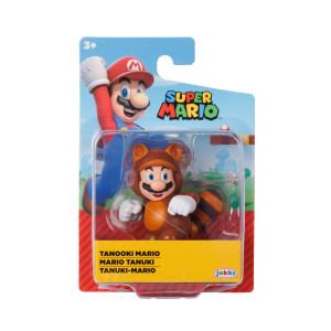 Super Mario Figur 5cm Tanooki Mario
