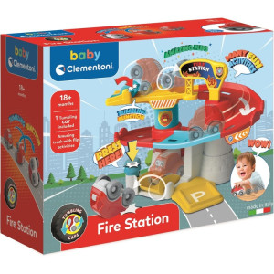Tumbling Car Brandstation med bil