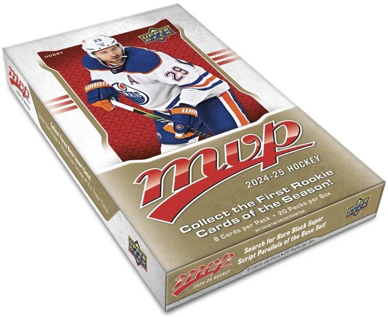 Upper Deck MVP 2024-25 NHL Hockeybilder Hel Box 20 paket - Upper Deck -  Leksaksaffären