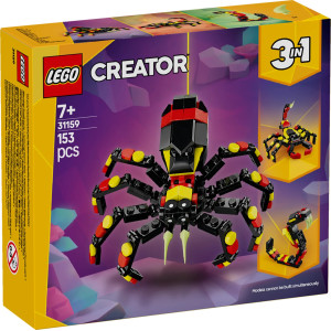LEGO® Creator 3in1 Vilda djur: överraskande spindel 31159
