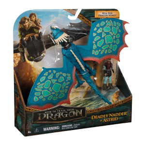 Dragons Deadly Nadder + Astrid