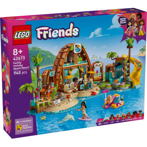 LEGO® Friends Familjesemester på strandresort 42673