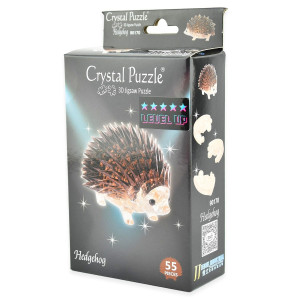 Crystal Puzzle 3D Igelkott 55 bitar