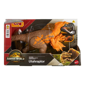 Jurassic World Rebirth Wild Roar Utahraptor