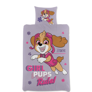 Paw Patrol Bäddset Junior Skye 120x160cm