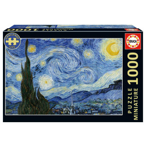 Educa Miniature The Starry Night Van Gogh Pussel 1000 bitar