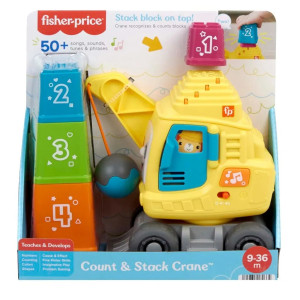Fisher Price Räkna och Stapla Lyftkran
