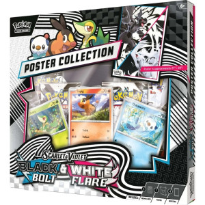 Pokemon Black Bolt & White Flare Poster Collection (Max 2 per kund)