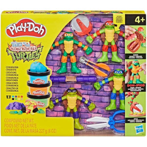 Play-Doh Turtles Cowabunga Creations