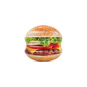 INTEX Hamburgare Badmadrass